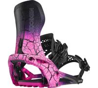 Nidecker - Fixations de snowboard all-mountain - Supermatic Lt Magma en Nylon - Taille L - Violet Violet L