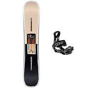 Nidecker - Pack Planche Snowboard Cheat Code Men - 156W + Fifty Black - Planche Snowboard