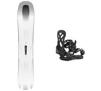 Nidecker - Packs (snowboard + fix) - Snowboard all-mountain - Pack Megalight 2027 - Blanc Blanc 158 cm,164W cm