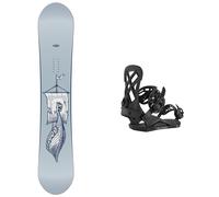 Nidecker - Packs (snowboard + fix) - Snowboard freestyle - Pack Sensor Mons 2027 en Bois - Gris Gris XXL,XXL,XXL