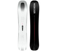 Nidecker - Packs (snowboard + fix) - Snowboard freeride - Pack Megalight 2026 pour Homme - Blanc Blanc 158 cm