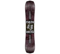 Nidecker - Snowboard all-mountain freestyle - Sensor Women 2026 pour Femme en Bois - Taille 147 cm - Rouge Rouge 147 cm