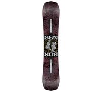 Nidecker - Snowboard all-mountain freestyle - Sensor Women 2026 pour Femme en Bois - Taille 153 cm - Rouge Rouge 153 cm