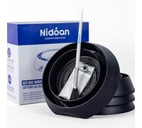 Nidoan Pièges Omniguard Anti-Punaises de Lit, Lot de 4 Pièges Réutilisables, Détection, Blocage & Traitement Naturel avec Silicate de Magnésium, Protection Lits et Meubles