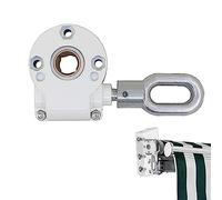 NIDONE Boîte de Vitesses auvent auvent, Manuel de Verrouillage auvent extérieur Manuel Universel Manuel à 360 degrés Lourds de bilan de bilan de Tamis à 360 degrés