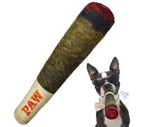 NIDONE Jouets pour Chiens, Jouet à mâcher en Peluche pour Chien, Jouet interactif grinçant résistant à l'usure avec sifflet sonore pour mâcheurs agressifs, 24x5 cm