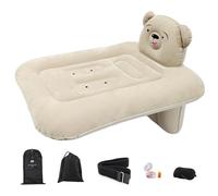 NIDONE Lit d'avion pour Tout-Petit, lit Gonflable Respirant pour Tout-Petit avec Pompe, Ceinture de sécurité et Sac de Voyage, Portable pour Voiture, Avion, Voyage, Camping