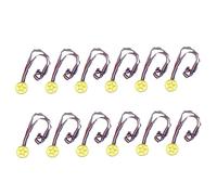 NIDONE Médailles des gagnants d'or en Plastique, Jeu de fête pour Enfants, Jouet avec Colliers en Ruban, 12 pièces