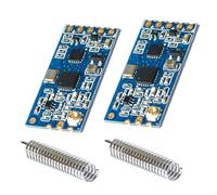 NIDONE Module de Port série sans Fil 433Mhz HC-12 SI4463 SI4438, Transmission à Distance de 1000M, 2 pièces