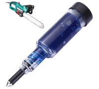 NIDONE Pistolet graisseur pour Barre de tronçonneuse, Mini Pistolet graisseur Portable, Petite tronçonneuse préchargée de 1.38x6.30 Pouces pour Barre et Huile chaîne pour