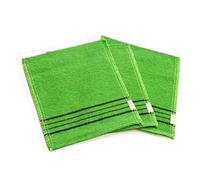 NIDONE Serviette de Bain exfoliante coréenne pour Gommage du Corps Serviette de Bain exfoliante Asiatique pour Gommage du Corps, Lot de 3