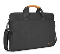 NIDOO 13 14 Pouces Sac à Bandoulière Sacoche Ordinateur Portable Sac à Main Mallette pour 13" 13.6" 14" MacBook Pro Air/Surface Laptop 5 4/14" ThinkPad X1 Carbon|Yoga/ThinkPad P14s T14 E14 L14 /Yoga 7