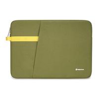 NIDOO 14 Pouces Housse Pochette de Protection Ordinateur Portable pour 15" Surface Laptop 7/14" Yoga Slim 7X / ThinkPad T14s T14 E14 P14s / IdeaPad 5i/Slim 3i/Flex 5 /Yoga Pro 7 / XPS 14, Vert Olive