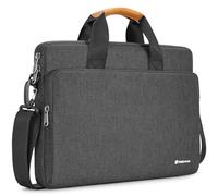 NIDOO 15,6 16 Pouces Sac à Bandoulière Sacoche Ordinateur Portable Sac à Main Mallette pour 16" MacBook Pro/15 Surface Book 3/15.6" ThinkPad T15 L15 E15 T15 P15s P16 T16 Z16 /Yoga 7i /Legion 5 7 7i