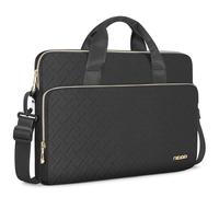 NIDOO 15,6 16 Pouces Sacoche Ordinateur Portable Sac à Bandoulière Sac a Main PC Mallette de Protection pour 16" MacBook Pro M4/ 15,6" ThinkPad T15 L15 E15 P15s P16 T16 L16 E16/ IdeaPad Pro 5/ XPS 16