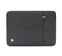 NIDOO 15.6 Pouces Housse Pochette de Protection Ordinateur Portable Sacoche Imperméable pour 15.6" Lenovo IdeaPad 3 5 530S/ThinkPad P53s E595 L590/15.6" Dell Precision 3550 3551 7540 7550, Gris foncé