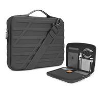 NIDOO 16 Pouces Sacoche Étui Rigide Ordinateur Portable Sac à Bandoulière de Protection pour 15" MacBook Air/ 16" MacBook Pro/ThinkBook 16 16p/ ThinkPad E16 L16 T16 P16/ IdeaPad Slim 5i 5 3i/ XPS 16