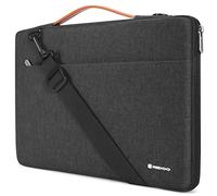 NIDOO Housse de protection pour ordinateur portable 17,3 pouces avec bandoulière pour IdeaPad 3 / Legion 5 5i / ENVY Laptop 17 / ZenBook Pro 17 / ZBook Fury 17,3 G8 / Chromebook 317 / Gaming Pavilion