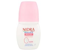 NIDRA | Déodorant Lait Roll-On Doux, avec Protéines de Lait et Lait d'Amande, Testé Dermatologiquement, Made in Italy, 50 ml