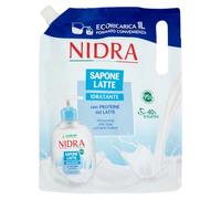 Nidra Porte-savons liquides hydratants écologiques, recharge de 1 L, 1 L, 1 L, 1 L (lot de 1)