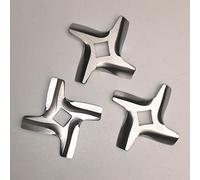 NIDUNO Couteau de meuleuse de Viande 3pcs Blade d'épaule avec Trous carré Pièces de Rechange for Moulinex HV6 Type A133 Cuisine Appliance