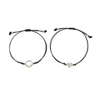 NIEBYI Bracelets pour mère et fille, cadeaux d'anniversaire pour maman, bracelet en forme de cœur assorti, bijoux de Noël, cadeaux pour maman et fille