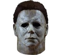 NIEBYI Masque de Michael Myers, masque d'horreur pour Halloween, bal masqué, cosplay, fête costumée, costume effrayant (style D)