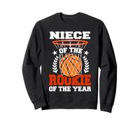 Niece of Rookie 1er Anniversaire de Basket-Ball Assorti Sweatshirt