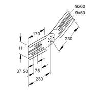 niedax Niedax Articulation WSGV 105 Quantité:1