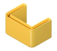 niedax Niedax Capuchon de protection pour extrémités de profil, jaune SKU 4530 Quantité:1