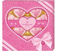 Niederegger Cœurs en pâte d'amande Marc de Champagne chocolat blanc 125g