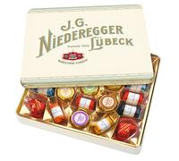 Niederegger Lübeck Édition Précieuse Marzipan Classiques Boîte Nostalgique 298g