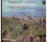 NIEDERLÄNDISCHES KAMMERORCHESTER - Souvenir de Florence 1977 PHILIPS # 9500 104 Tschaikowsky SEXTETT OP. 70 Verdi STREICHQUARTETT (FASSUNGEN FÜR ORCHESTER) NIEDERLÄNDISCHES KAMMERORCHESTER/DAVID ZINMAN [Vinyl] NIEDERLÄNDISCHES KAMMERORCHESTER