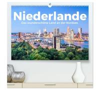 Niederlande - Das wunderschöne Land an der Nordsee. (hochwertiger Premium Wandkalender 2026 DIN A2 quer), Kunstdruck in Hochglanz: Tauchen Sie ein in die außergewöhnliche Welt der Niederlande.