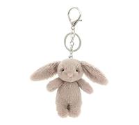 Niedlicher porte-clés lapin en peluche pour sac à dos, mini lapin 3,5 pouces comme cadeau pendentif pour femme