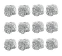 NIEI 12 PièCes Aspirateur Vitres Robot de Nettoyage Chiffon de Nettoyage pour Vitres ÉLectrique Robot Aspirateur Laveuse