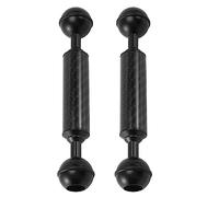 NIEI 2X Fiber De Flotteur Extension Bras 1 Pouce Double Balle Plongée Caméra Photographie D20mm 5 Pouce Sous-Marine Flottabilité Trépied
