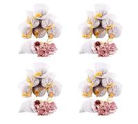 NIEI Paquet de 40 de Sachets de Cèdre, Copeaux de Cèdre pour Placards et Tiroirs, Blocs de Cèdre pour Le Rangement des Vêtements, Placard en Bois de Cèdre