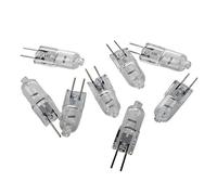 NIEI R 12V 20W Ampoule halogene blanche chaude Lampe Bi-Broche Base 8 Pcs