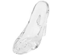 Niejgay Cristal Chaussures Verre d'anniversaire Décor À Cendrillon Chaussures À Talons Hauts Chaussures de Mariage Figurines Miniatures Ornement