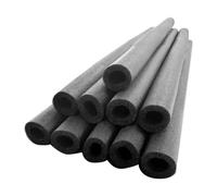 Niejgay Lot de 12 housses de protection en mousse pour poteau de trampoline, tube en mousse noire