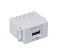 Niejgay Module d'alimentation USB Prise 220 V Transformateur 5 V 2,1 A Adaptateur de Commutation de Prise de Courant de Charge USB 1 Pièce