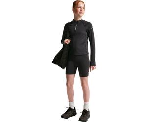 Niek Pro Dri-FIT Manches Longues 1/2-zip Fille S Noir