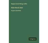 Niels Henrik Abel: en gros caractères