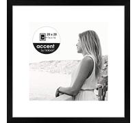 Nielsen Cadre photo design en bois couleur Noir 20 x 20 cm Noir G