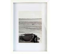 Cadre Photo en bois Blanc 21 x 29,7 cm