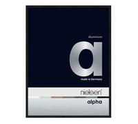 Nielsen - Cadre en aluminium Alpha noir anodisé mat
