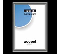 Nielsen cadre photo 51323 Accent argenté brillant 15x20 cm