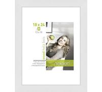 Nielsen cadre photo Apollon blanc 18x24 cm avec passe-partout 13x18 cm