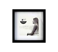 Nielsen Cadre photo design en bois couleur Noir 20 x 20 cm